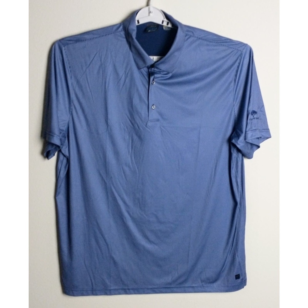 Greg Norman X-Lite Play Dry Golf Polo Men's XXL. Blue/Purple NWT